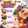 Halloween Wreath Craft for Kids - 8 Pack DIY Foam