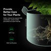 VIVOSUN 5-Pack 10 Gallon Plant Grow Bags, Heavy Duty Thickened