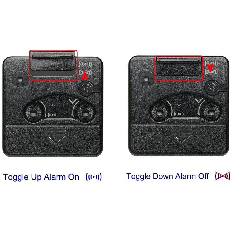 Peakeep Ultra Small, Battery Travel Alarm Clock with Snooze and