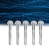 304 Stainless Steel Half Thread Bolt Wood Hex Lag Screws