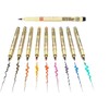 Pigma Micron Sakura Brush - 9 Colours (Pack of 10)