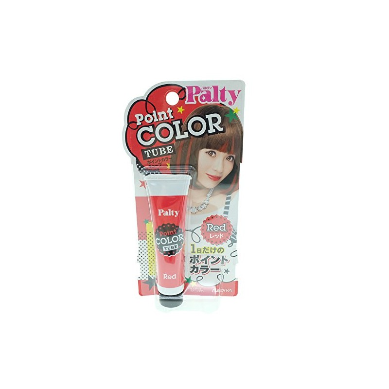 パルティ ポイントカラーチューブ レッド 15g