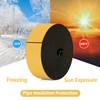 DEMEDO Pipe Insulation Tape, Pipe Wrap Insulation Foam Tape Self