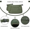 Nanxson Tool Apron Half Canvas Apron With Muti-Pockets for Home