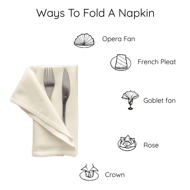 Encasa Cotton Cloth Napkins | Set of 12 | Size