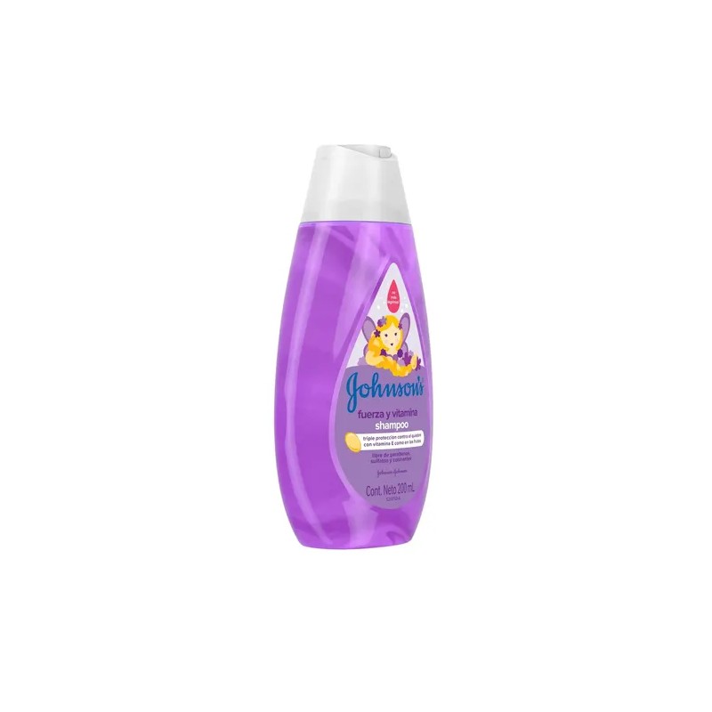 Shampoo Johnson's Fuerza y Vitamina 200 ml