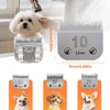 SISYPHE Dog Grooming Blades Compatible with Most Andis/Oster/Wahl Series, Size-10
