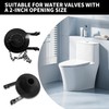 Universal 2-Inch Toilet Flapper Replacement Kit, Long-Lasting Silicone Seal Toilet