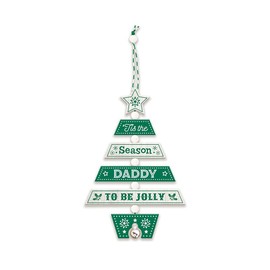 History & Heraldry Christmas Tree Decoration - Daddy 269800010 Wooden Hand Crafted