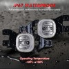 WEZEMLIGHT Fog Light Assembly Replacement For 1999-2004 Ford F250/350/450/550(Super Duty)