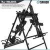 Savior Equipment Portable Folding 9 Gun Free-Standing Rifle Rack, Heavy-Duty