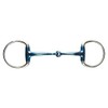 JP Korsteel Blue Steel Jointed Eggbutt Snaffle Bit, 4.5"