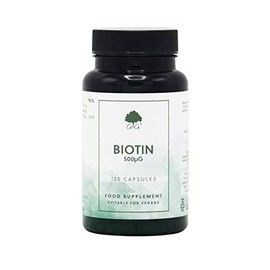 Biotin 500mcg - 120 Vegan Capsules - G&G Vitamins