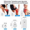 TENS/EMS 20 Unids Almohadillas de Electrodos para Fisioterapia (4 Grande
