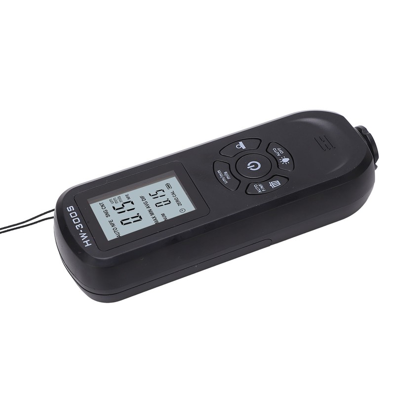Paint Thickness Gauge Coating Depth Meter Tester Digital Display 3