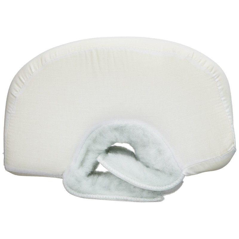 Anti-Druck-Absatzschoner mit gebogener Form, Weiß