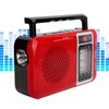 Multifunction Radio with LED Light Speaker Support Memory Card MMC