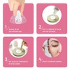 PINKZIO DIY Lash Extension Glue, Sensitive Adhesive, Clear Eyelash for