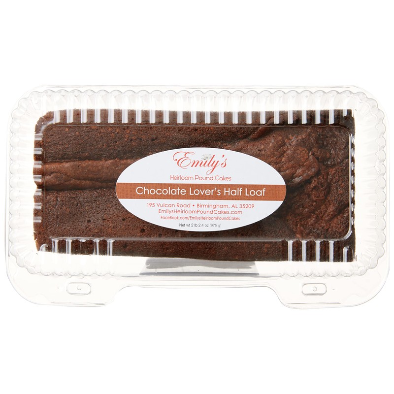 Emily's Heirloom Pound Cakes Chocolate Lover's HALF Loaf
