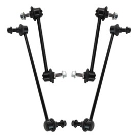 TRQ Front & Rear Sway Bar Stabilizer Link Set Compatible with 2007-2012 Acura RDX