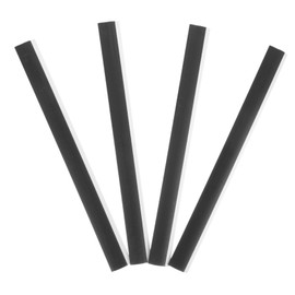 ORFOFE Pack of 4 Rubber Strips Replacement of the Rubber Lip Dustpan Flex Head Ratchet Repair of Dustpan Dustpan Replacement Rubber Strips Rubber Squeegee Completion Broom