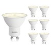 BUBO GU10 LED Bulb 6W Equivalent 50W, 3000K Warm White
