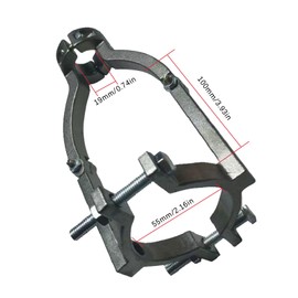 SaferCCTV Square Hole Drill Bit Adapter, Mortising Attachment for Drill Machine, Drill Fixing Bracket for Table Drill Hand Drill