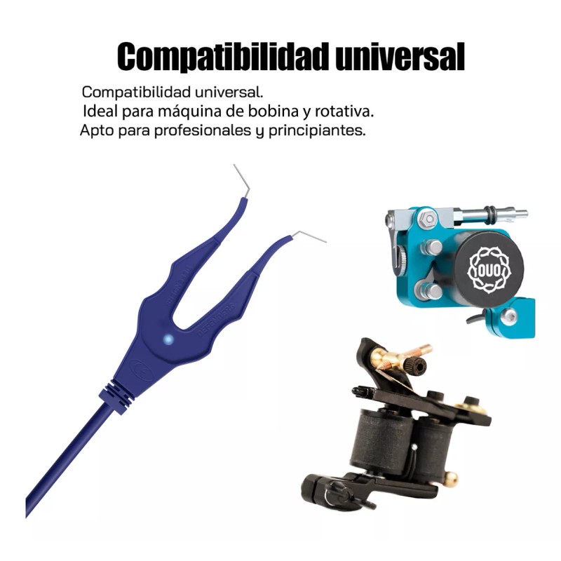 OUO Cable Clip Cord Para Máquina De Tatuar Tattoo Profesional