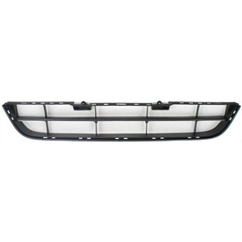 For Honda Accord Front Bumper Grille 2006 2007 | Center | Lower | Textured Black | Sedan | Plastic | HO1036101 | 71102SDAA00