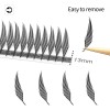 Extensiones De Pestañas Small Easy Fans Bloom Flowering Eyel