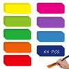 Pack of 54 Magnetic Strips Writeable, 79 mm x 29