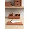 BIGSO ELISA Desk Organiser with 4 Compartments - Organiser System