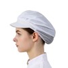 Sanitary Hat Food Factory Cooking Hygiene Kitchen Hat Cap Type White WhiteC-302 2ea