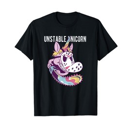 Unstable Unicorn with Chainsaw T-Shirt