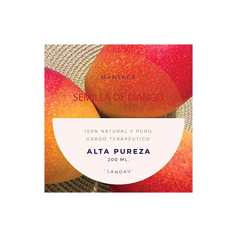 MANTECA DE MANGO 200 ML. GRADO COSMÉTICO