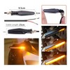 Motorcycle License Plate Holder with Left/Right Turn Light Motorcycle License