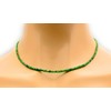 Tsavorite Jewellery (Necklace) Tsavorite Necklace Faceted Lenses Size Approx. 3