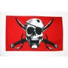 AZ FLAG - Pirate Crimson Flag - 90 x 60