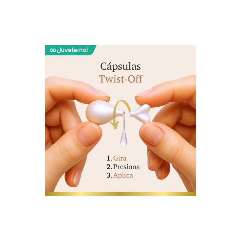 Cápsulas Faciales TWIST GLOW Hidrolizado de Perla Aceite Aguacate Vitamina
