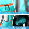 Sahunfri 2 Pcs Ultra Lightweight Backpack, Foldable Backpack Water Resistant