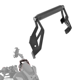 TOTHERIDER Motorcycle GPS Navigation Mount Bracket Cell Phone Bar Holder 22MM For Yamaha XMAX300 XMAX250 Xmax 300/250 Tech Max 2025 2026 Accessories Handlebar Navigation Holder Extender (Black)