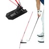 FAITIO Golf Alignment Sticks with Stick Holder Adjustable for Correct