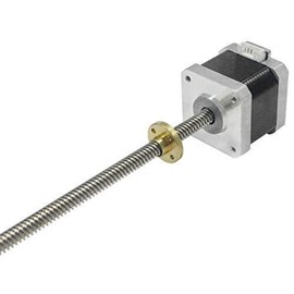 Nema17 17HS4401 Stepper Motor with T8 Screw Lead 8Mm 300Mm 42 Motor 42BYGH 3D Printer Motor with Screw for 3D Printer.
