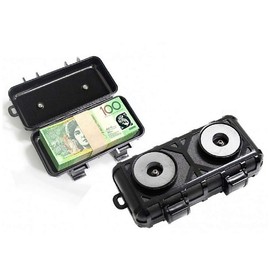 Magnetic Stash Safe Box Money Magnet Storage Secret Key Holder Hidden Compartment Car GPS