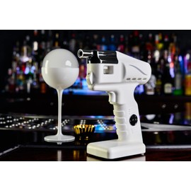 Flavor Blaster Bubble Mixture - 6 fl oz | Premium Drink Presentation | Stunning Cocktail Smoke Bubbles | Edible Tasteless & Odorless | Bubbles Last Up to 3 Minutes | 1 Bottle Produces 1000 Bubbles