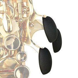 selmer palm key rubbers thumb rest cushion alto sax Saxophone Rubber Thumb Palm Key Pads Cushions for Soprano Alto Tenor Sax Wind Instruments Rest Risers Pad Side Cushion Protector Instrument Accessor