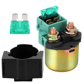 Cyleto Starter Solenoid Relay for Kawasaki Bayou 220 KLF200 1988-2002ATV/BAYOU 250 KLF250 2003-2010 ATV/KLX650 KLX 650 1993-1996/VN800 Vulcan 800 1996-2005/for Honda VT750C Shadow 2000 GSXR750