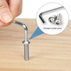 Noosverl 25pcs 1/4 inch Screws Camera Screws Converter Hex Threaded