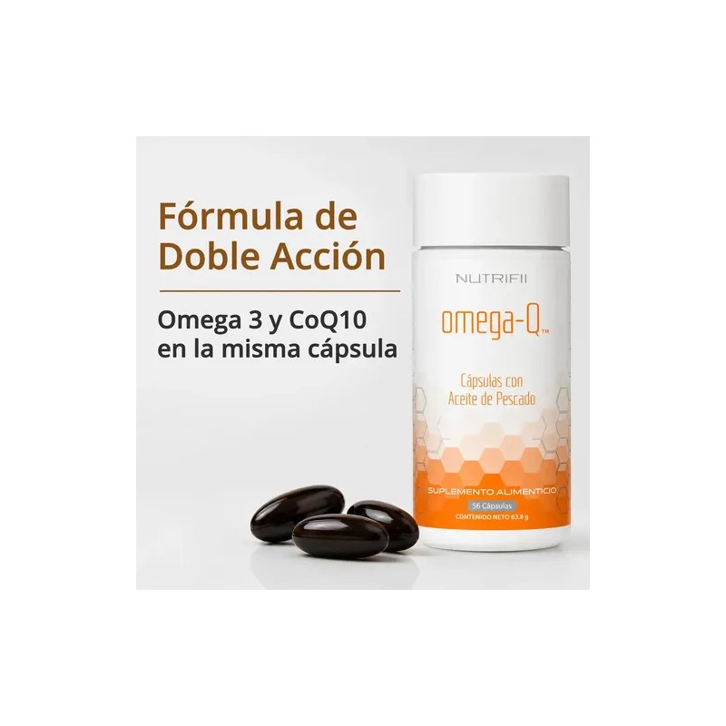 Ariix Omega-q Con Coq10 Y Tahitian Noni 56 Softgels Sin