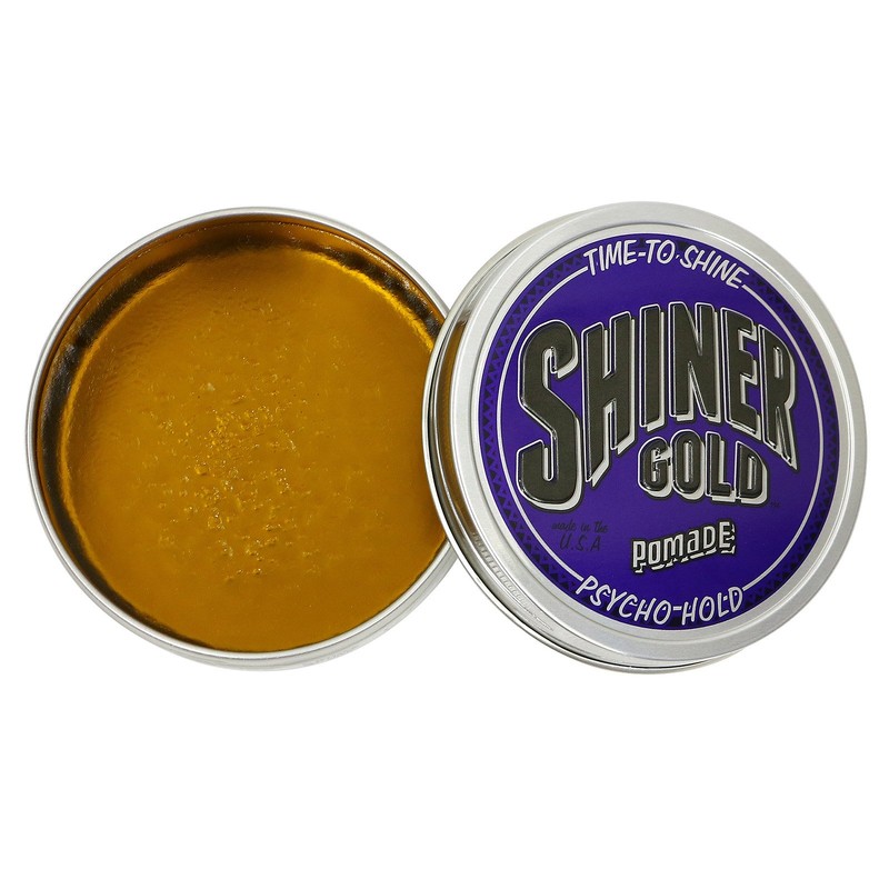 Shiner Gold Psycho Hold Pomade | Extreme Hold | High
